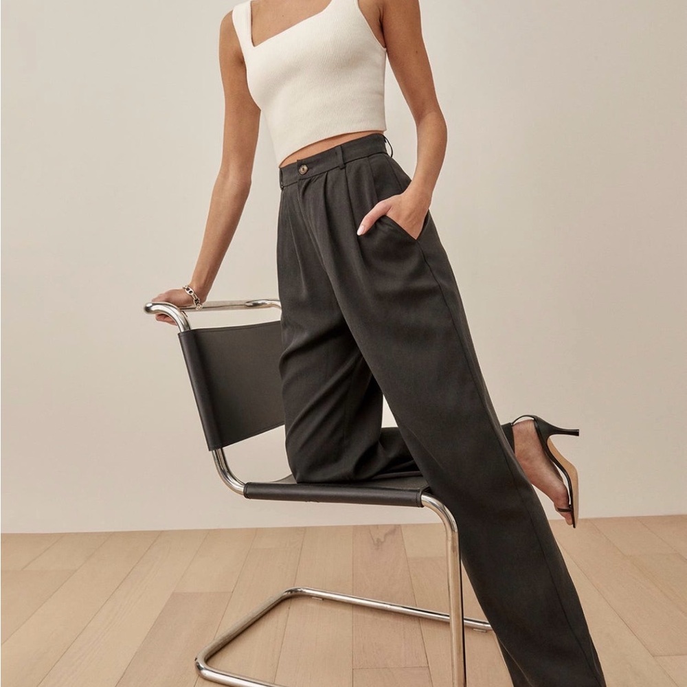 Reformation Black Women's Trousers